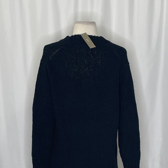 NWT!! J. CREW Marina V-Neck Cardigan Sweater Pockets Solid Black Preppy X-Small - Picture 10 of 15